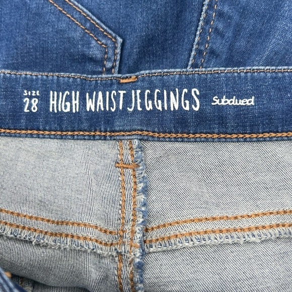 Subdued High Waist Denim Jegging Jeans Size 28 Women’s - Picture 2 of 7